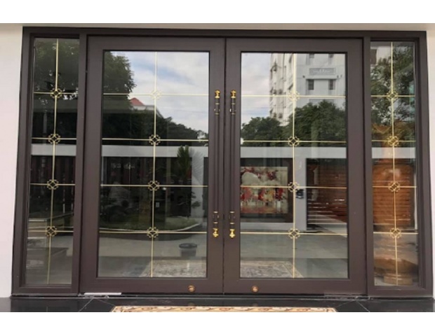 CỬA BẢN LỀ SÀN 2 CÁNH
