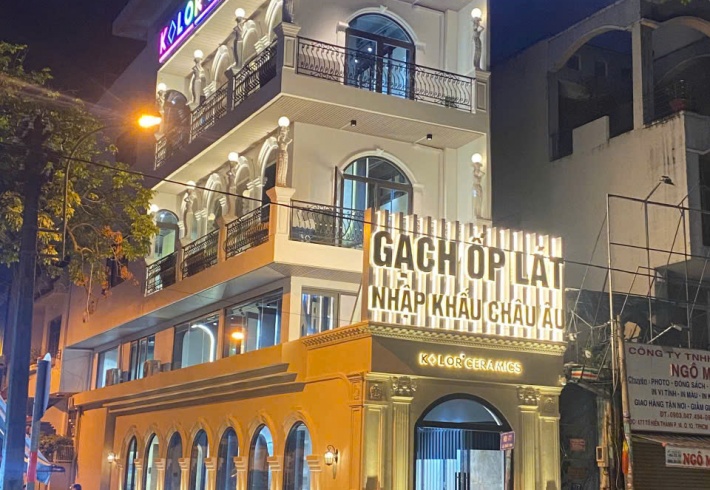 SHOWROOM GẠCH ỐP LÁT NHẬP KHẨU CHÂU ÂU – KOLOR CERAMICS.